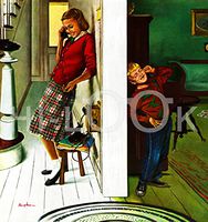 Hi-Look Microfiber Cleaning Cloth - Eavesdropping on Sis (November 1949)