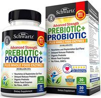 Prebiotic + Probiotic Plus Whole Food Enzymes Supplement for Men & Women. 20 Billion CFU-Whole Health Nutrition & Complete Digestive Support with Lactobacillus Acidophilus - 30 Capsules