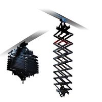 2x Pro Photo Studio Ceiling Rail Track System Pantography