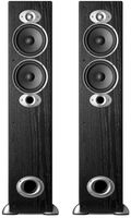 Polk Audio RTiA5 Compact High Performance Floorstanding Speaker - Pair (Black)