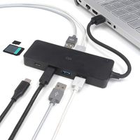 Omnigates Slim USB A 3.0 7-Port Data Hub (4 USB 3.0, 2 USB Type-C, 1 SD/Micro SD Card Reader) for New MacBook, Mac Pro/Mini, iMac, Surface Pro, XPS, Pixelbook, Laptops, PC, USB Flash Drive, and More