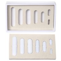 7 Pcs PTFE Magnetic Stirrer Mixer Stir Bar Spinbar Stirring