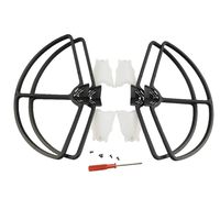 Sdoveb 4pcs Propeller Protective Guard for XIRO Xplorer/Xplorer G/Xplorer V RC Drone Quadcopter Props Cover (Black)