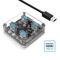 eBerry USB 3.0 Data Hub, USB 3.0 to 4 Ports USB3.0 Hub Splitter Adapter for Laptop, Mac Pro/Mini, MacBook, PC, Mobile HDD