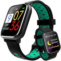 MAXSASI 1.3" LCD Smart Watch, Fitness Tracker with All-Day Heart Rate Blood Pressure Sleep Monitor, Waterproof Activity Tracker Watch with Calorie Counter Pedometer GPS Tracker for Women Men Gifts