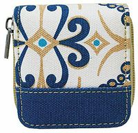 Wellspring Contact Lenses Case w/ Storage Bottle and Mirror Seascape