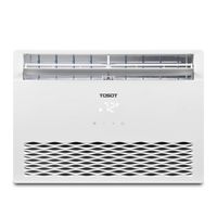 TOSOT 8,000 BTU Window Air Conditioner - 2019 Model, Energy Star, Modern Design, and Temperature-Sensing Remote - Window AC for Bedroom, Living Room, and attics up to 350 sq. ft.