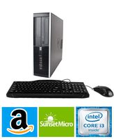2018 HP Pro Small Form Business Desktop Computer (Core i3 3.1Ghz, 8G DDR3 RAM, 3TB HDD, DVD-ROM, Display Port, VGA, USB 3.0, Windows 10 Pro 64-Bit) (Renewed)