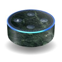 MightySkins Skin Compatible with Amazon Echo Dot (2nd Gen) - Green Marble | Protective, Durable, and Unique Vinyl Decal wrap Cover | Easy to Apply, Remove, and Change Styles | Made in The USA