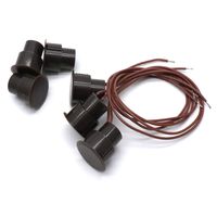 Yootop 3Pcs Recessed Door Window Magnetic Contact Switch NC Home Slarm System Door Contact Position switches