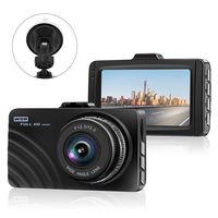 Car Dash Cam，1080P Car Camera Car On-Dash Video DVR Dashboard Recorder with 3.0" LCD Screen, Night Vision, G-Sensor, WDR, Loop Recording, Parking Monitor Motion Detection