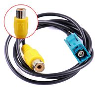 beler Fakra Reversing Camera Video Connection RCA Cable Parking Adapter for Mercedes-Benz Ford