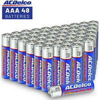 ACDelco AAA Batteries, Alkaline Battery, 48 Count