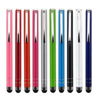 iBart Stylus Rubber Tip Precision Pens for Touch Screens Devices iPhone, iPad, Kindle, Android Phones and Tablets, All Capacitive Devices, 10 Colors