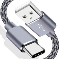 USB-C A Charger Cable for GoPro Hero 5 Session CHDHS-501,BlackBerry KEY2/LE/KEYone/DTEK60/Motion-56k,Google Pixel 3 2 XL LG V30 V20 G5 Moto Z Samsung Galaxy S10 S9 S8 Type C to A Fast Charging Cord