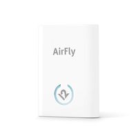 Twelve South Airfly Wireless Transmitter | Connect Airpods & Wireless Headphones to Headphone Jacks at Gyms, On Airplane Entertainment Systems, and with Nintendo Switch
