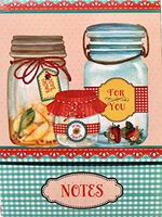 CrownJewlz Kitchen Collection Mini Pocket Notepad - Canning