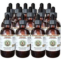 Chaga Alcohol-Free Liquid Extract, Chaga (Inonotus obliquus) Whole Mushroom Dried Glycerite Hawaii Pharm Natural Herbal Supplement 15x4 oz