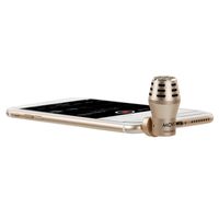 Movo MA200 Omni-Directional Calibrated TRRS Condenser Microphone for Apple iPhone, iPod Touch, iPad (Gold)