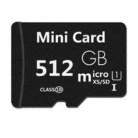 SADBOX 512GB Micro Card SDXC Class 10 Memory Card with Adapter High Speed Memory Card TF Card，Designed for Android Smartphones, Tablets and Other Micro SD Card Compatible Devices (Black)