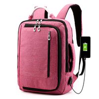 Laptop Backpack，Travel Computer Bag with USB Charging Port,Water Resistant School Laptop Bags for Women & Men