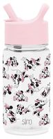 Simple Modern Disney 16oz Summit Kids Tritan Water Bottle with Straw Lid for Toddler - Dishwasher Safe Travel Tumbler - Disney: Minnie Retro