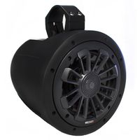 MB Quart(R) Mobile - 6" Nautic Series 2-Way Wake Tower Speaker with Enclosure, Black