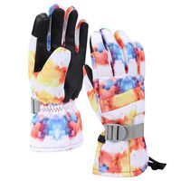 Aisprts Ski Gloves, Warmest Waterproof and Breathable Snow Gloves for Mens,Womens,Ladies and Kids Skiing,for Parent Child Outdoor (Light White, L(Fit Kids 11-15 Years Old and Women))