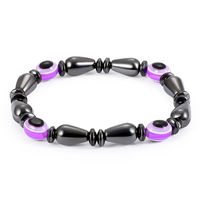 Cicitop Magnetic Bracelet Evil Eye Hematite Stone Therapy Health Care Bangle Unisex New Unique Fashion Bracelets