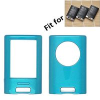 Ezzy Auto New Blue Metallic Paint Color Shell Key Fob Skin Cover Protector Holder fit for Cadillac CTS STS SRX Smart Key 4/5/6 Buttons