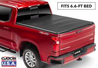 Gator ETX Soft Tri-Fold Truck Bed Tonneau Cover | 59102 | fits Chevy/GMC Silverado/Sierra 2007-13 (6 1/2 ft bed) without rail system
