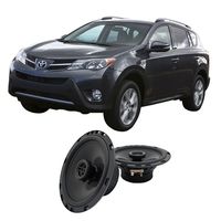 Compatible with Toyota RAV-4 2001-2014 Front Door Factory Replacement Harmony HA-R65 Speakers New