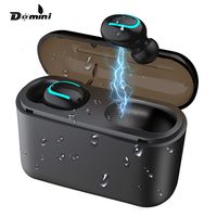 True Wireless Earbuds Bluetooth 5.0 Earphones, in-Ear Mini TWS Earbuds Gift Total 150H Play Time with 2600mAh Charging Case, Built-in MIC, IPX5 Waterproof HD HiFi Stereo Sound Binaural Call
