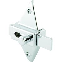 Prime-Line PH 17039 Slide Latch (1pk) - Restroom Stall Latch - Diecast Construction, Chrome Plated - 2-3/4" Hole Centers - Universal Design Can Be Used With Any Door Thickness - Easy to Install