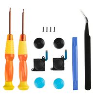 Joy con Repair Kit, YCCTEAM Switch Joystick Replacement Analog Thumb Stick for Nintendo Switch Joycon Controller- include 2 New Joysticks,Tri-Wing & Cross Screwdriver Tool + 4 Thumbstick Caps
