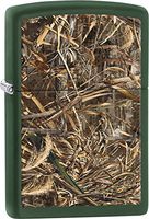 Zippo Personalized Message Engraved on Backside Realtree Camouflage Windproof Lighter