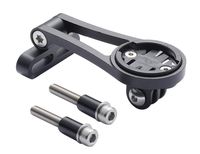 wileosix Bike Stem Mount,Out Front Bicycle Computer Combo Mount for Garmin Edge Gopro 130 200 500 510 520 800 810 820 1000 1030 Touring,4color-Gray