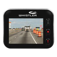 Whistler Automotive DVR , D19VR, 2.0-Inch LCD Monitor
