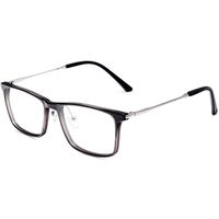 VEGOOS Blue Light Blocking Glasses Square Nerd Eyeglasses Frame Anti Blue Ray Eyestrain Computer Gaming Glasses Gray