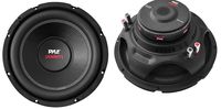 2) Pyle PLPW10D 10" 2000W Car Subwoofer Audio Power Subs Woofers DVC 4 Ohm Black
