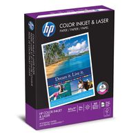 HP Printer Paper, ColorPrinting24, 8.5 x 11 Paper, Letter Size, 24lb Paper, 97 Bright, 400 Sheets / 1 Ream (202040)