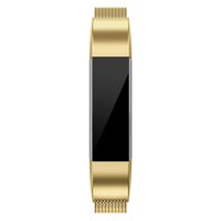 QusFy Metal Bands Compatible with Fitbit Alta/Alta HR/Ace, Stainless Steel Metal Replacement Accessories Wristband Small Large for Women Men, Silver, Black, Rose Gold, Colorful, Champagne