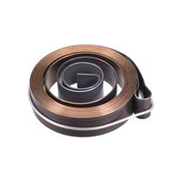 uxcell Drill Press Spring Drill Press Quill Feed Return Coil Spring Assembly Spring Steel Chemical Blackening Finish 1540mm Expand Long 49 x 12 x 0.7mm