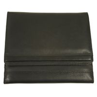 Piel Leather Ipad2 Envelope Case, Black, One Size