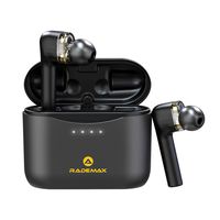 True Wireless Earbuds, Dual Dynamic Drivers Bluetooth 5.0 Earbuds with Wireless Charging Case 3D Bass Hi-Fi Stereo Bluetooth Headphones Built-in Mic Noise Canceling Headset for Travel, CVC8.0 Apt-X