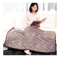 DGS Electric Warm Blanket Body Warm, 130 75cm 9 Stalls Temperature Adjustment - Office Nap Heating Pad Home Student Dormitory Use , 2#