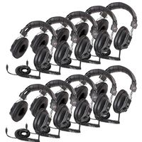 Califone 3068AV Switchable Stereo/Mono Headphones (10-Pack)
