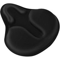 Fansport Bike Seat Cover Memory Foam Wide Breathable Bicycle Seat Cover