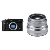 Fujifilm X-Pro2 Body Professional Mirrorless Camera (Black)  w/ XF35mmF2 Lens Silver