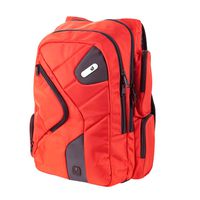 Powerbag Deluxe Back Pack Designed by ful with Battery for Charging Smartphones, Tablets and eReaders - Red RFAP-0083F